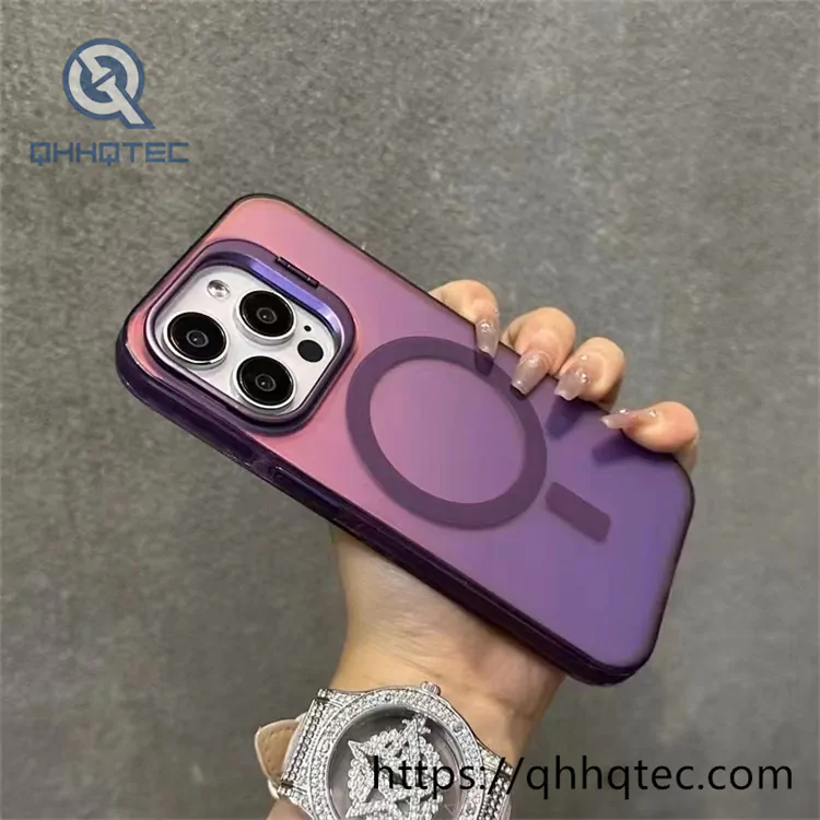 color gradient magnetic pop case