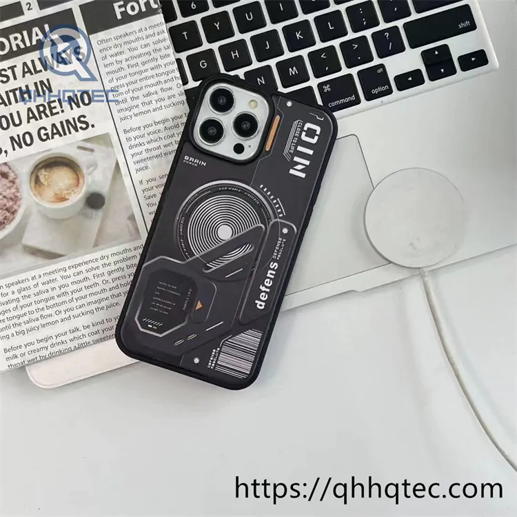 disc pattern design cool magsafe case