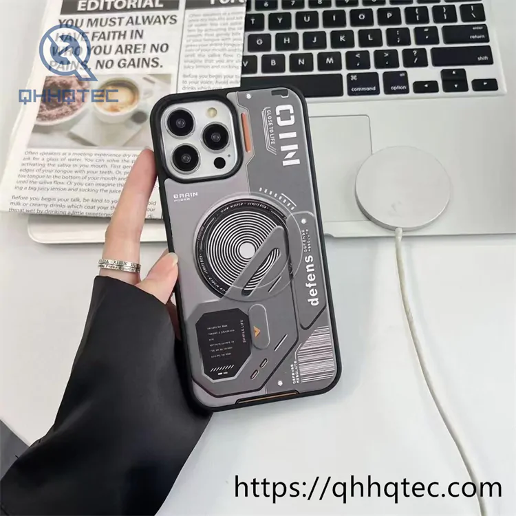 disc pattern design cool magsafe case
