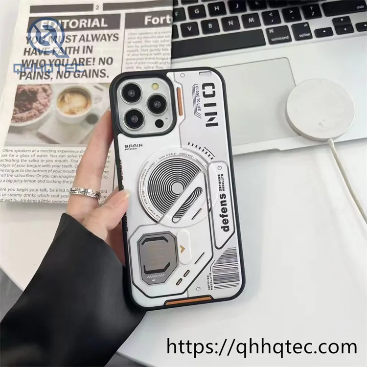 disc pattern design cool magsafe case