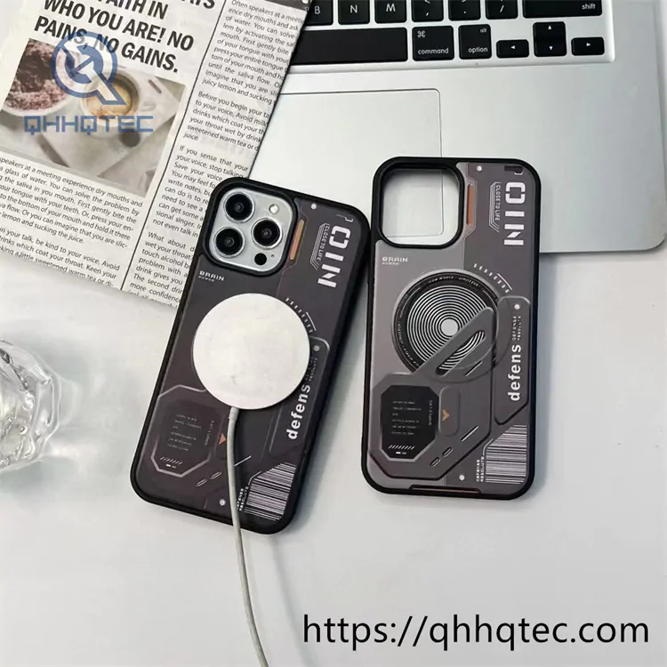 disc pattern design cool magsafe case