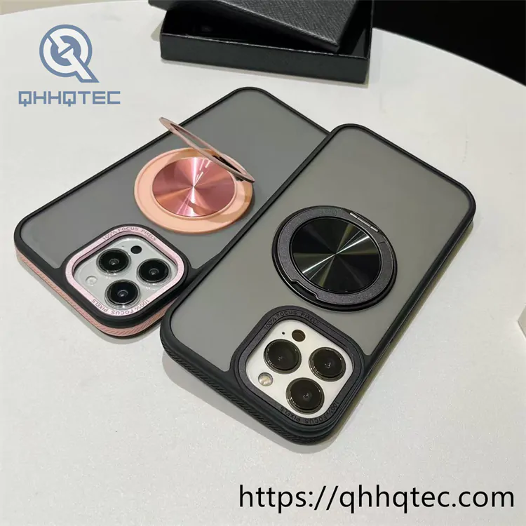skin texture 360 rotating bracket protective cover
