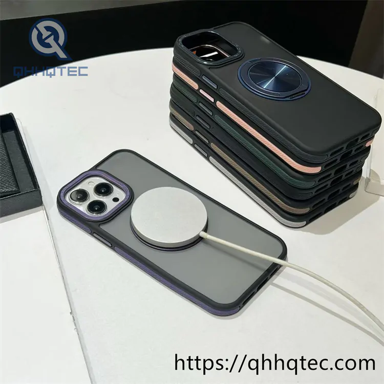 skin texture 360 rotating bracket protective cover