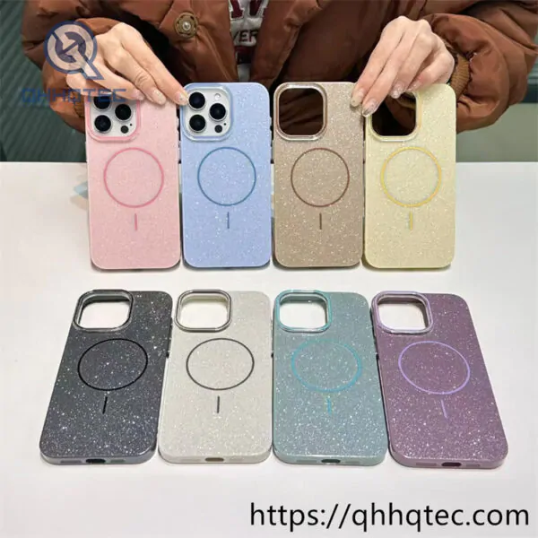 official shiny magnetic phone case