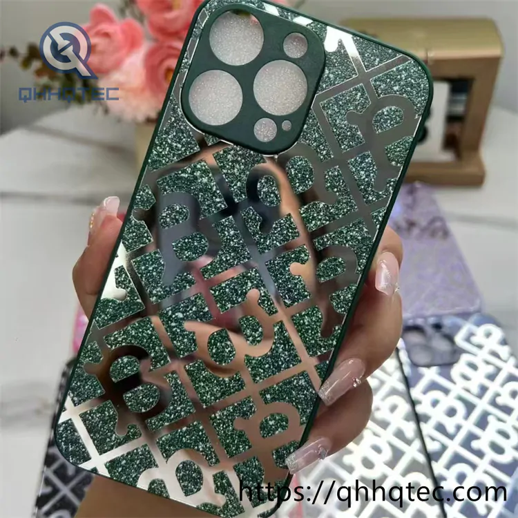 acrylic shiny decoration mirror 360 case