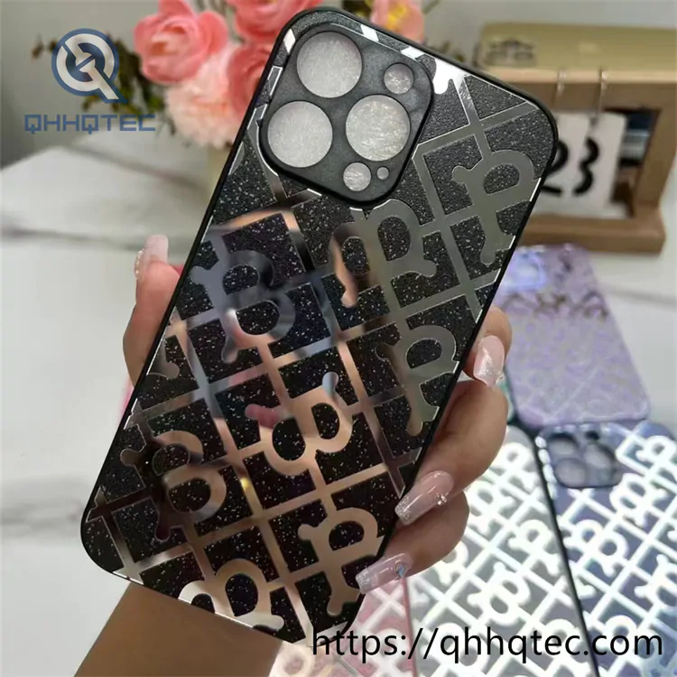acrylic shiny decoration mirror 360 case