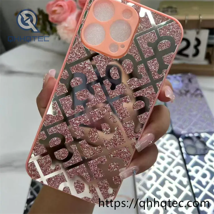 acrylic shiny decoration mirror 360 case