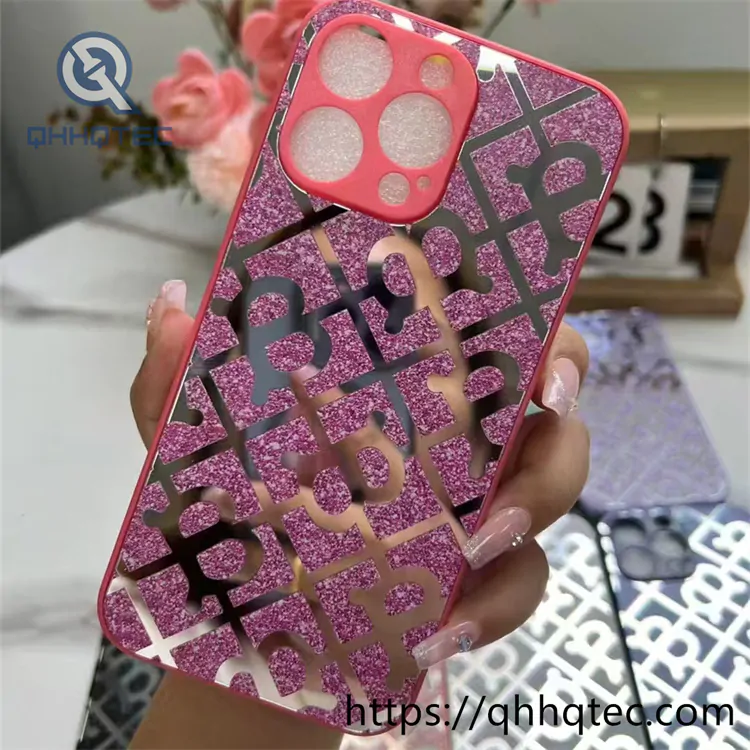 acrylic shiny decoration mirror 360 case