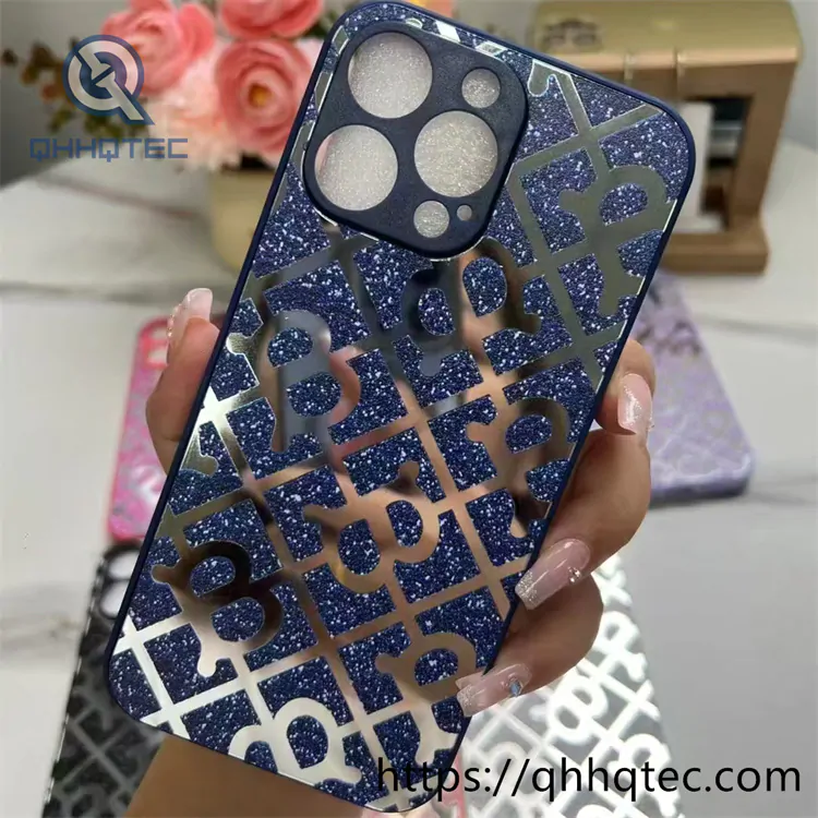 acrylic shiny decoration mirror 360 case
