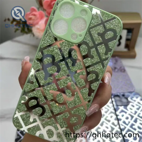 acrylic shiny decoration mirror 360 case