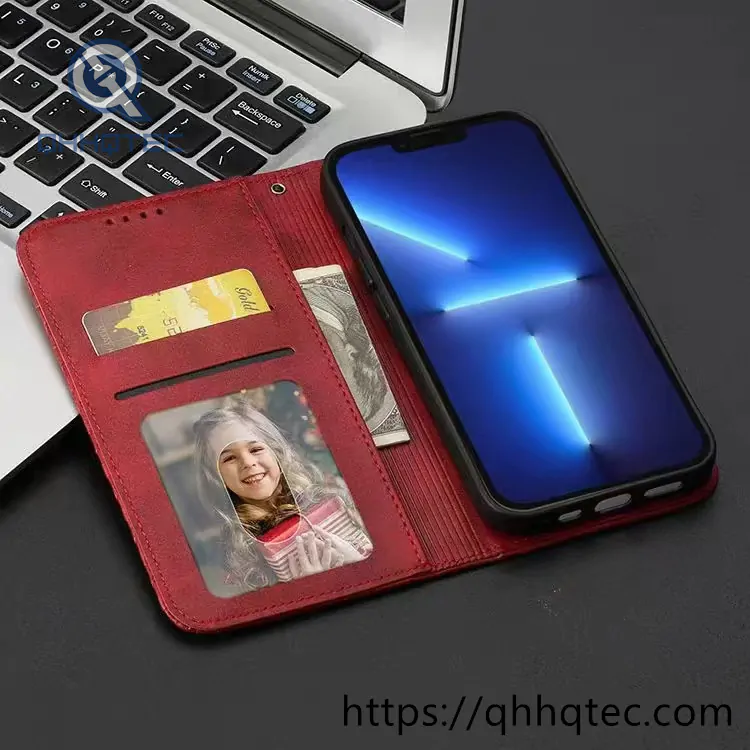 leather material texture folding phone case (复制)