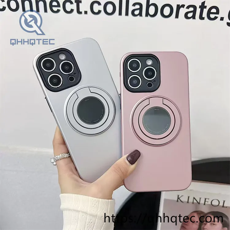 starry series rotating stand phone case