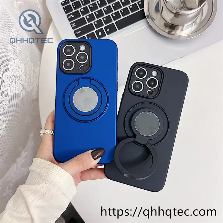 starry series rotating stand phone case