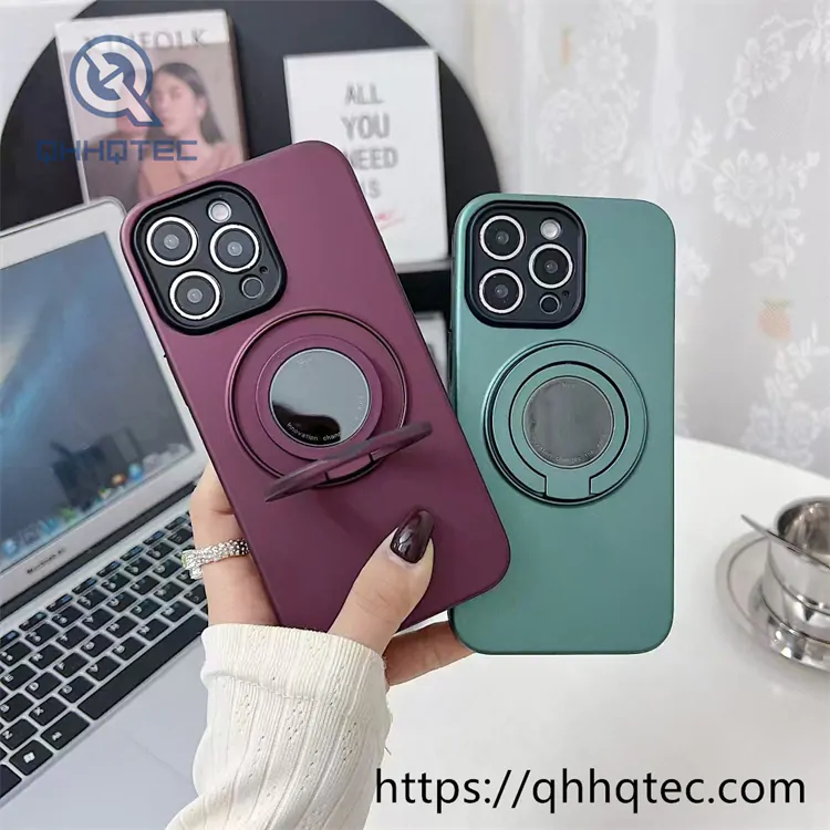 starry series rotating stand phone case