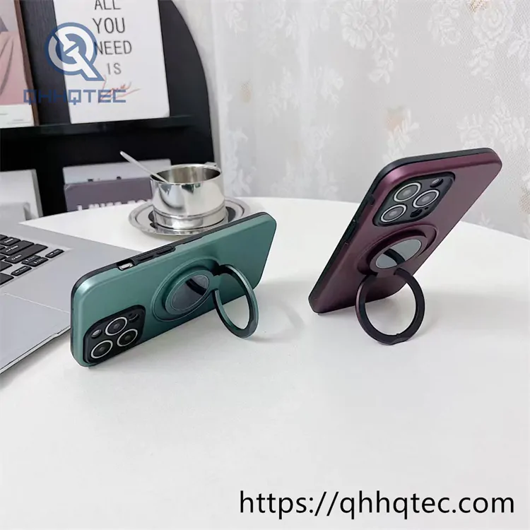starry series rotating stand phone case