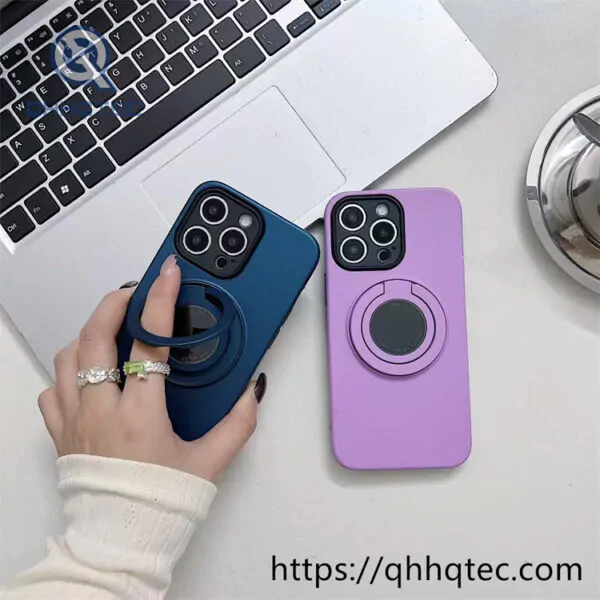 starry series rotating stand phone case