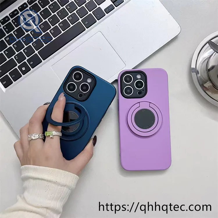 starry series rotating stand phone case