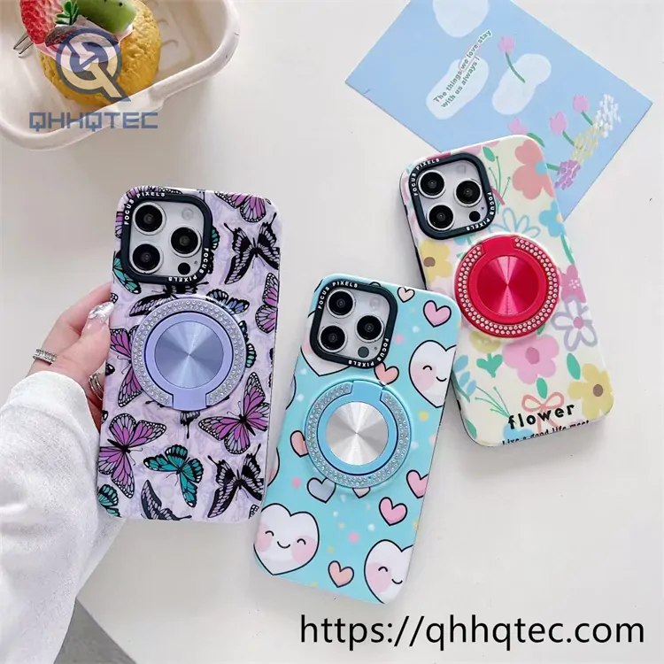 starry series rotating stand iphone 15 pro max case (复制)