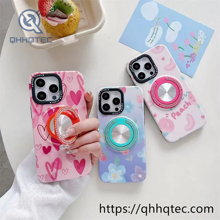 starry series rotating stand iphone 15 pro max case (复制)