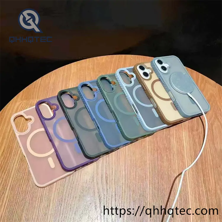 anti slip frame 2 in 1 transparent case