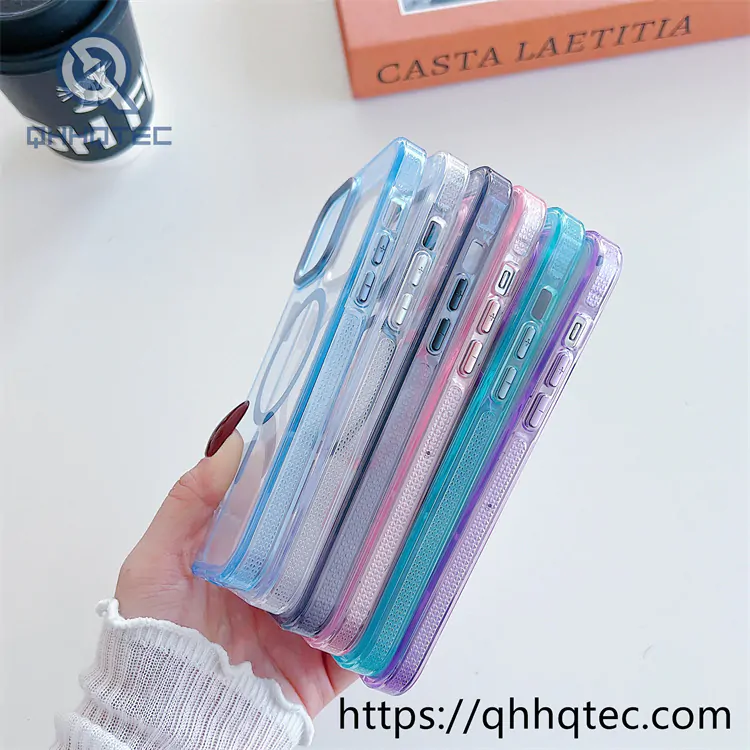 acrylic colorful magsafe phone cover