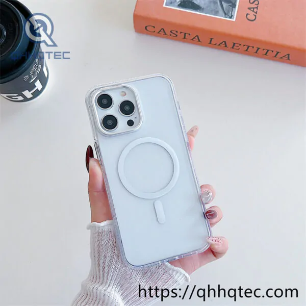 acrylic transparent magsafe phone cover (复制)