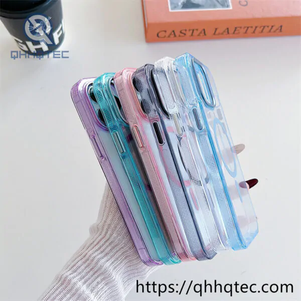 acrylic transparent magsafe phone cover (复制)