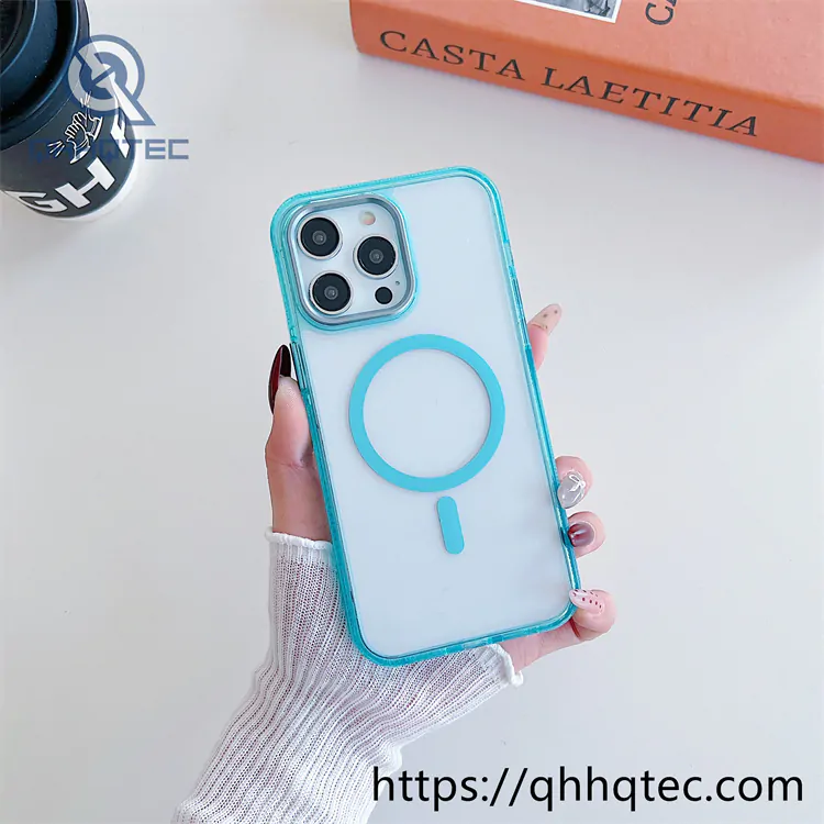 acrylic colorful magsafe phone cover