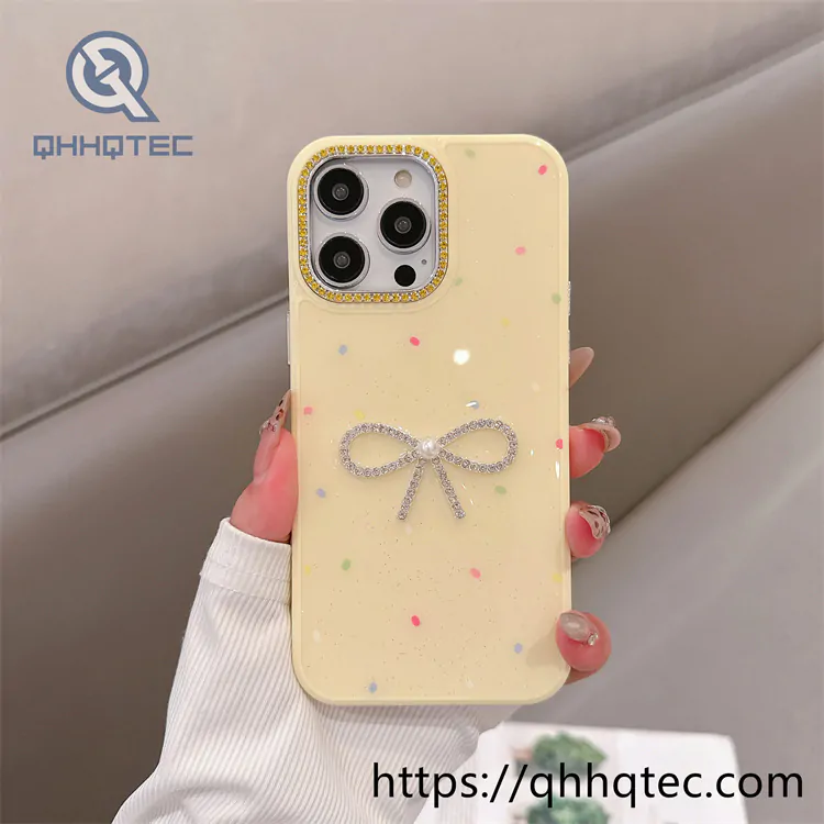 epoxy bow lens diamond iphone 15 pro max