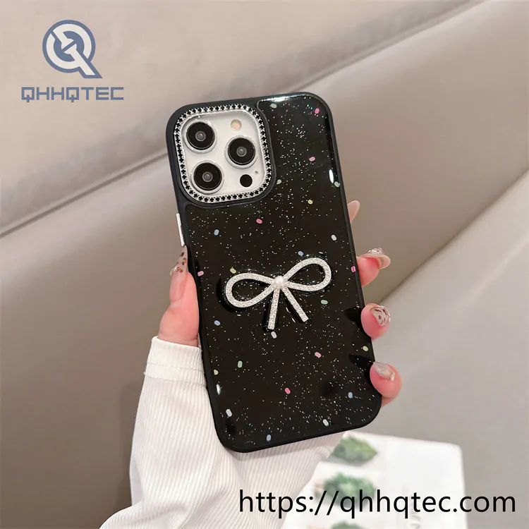 epoxy bow lens diamond iphone 15 pro max