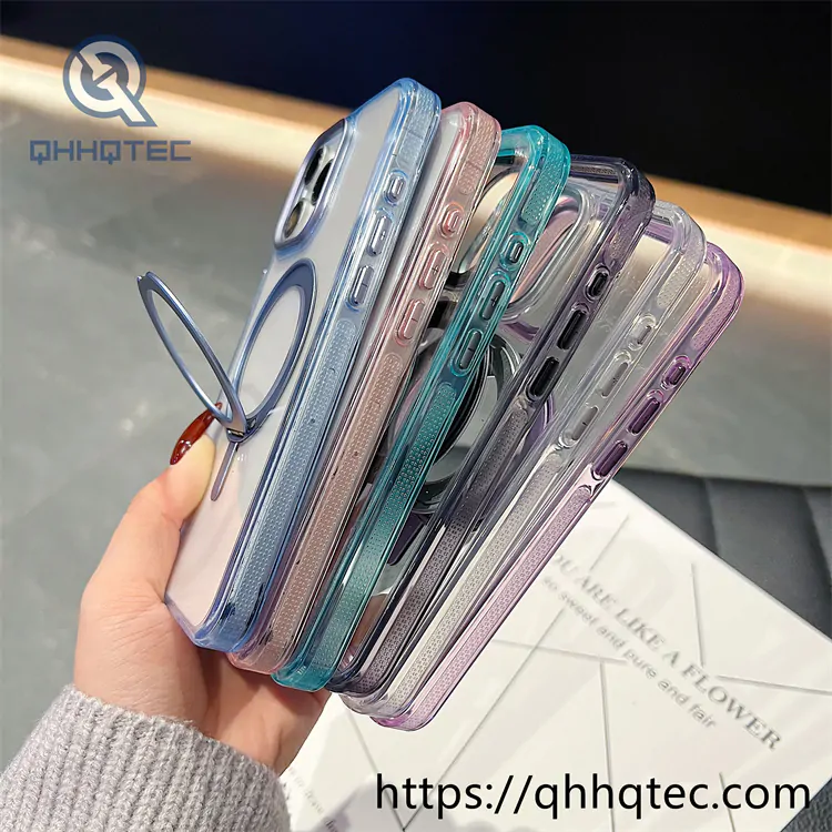 acrylic colorful magsafe phone cover (复制)