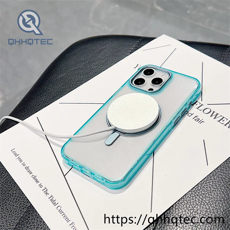 acrylic colorful magsafe phone cover (复制)