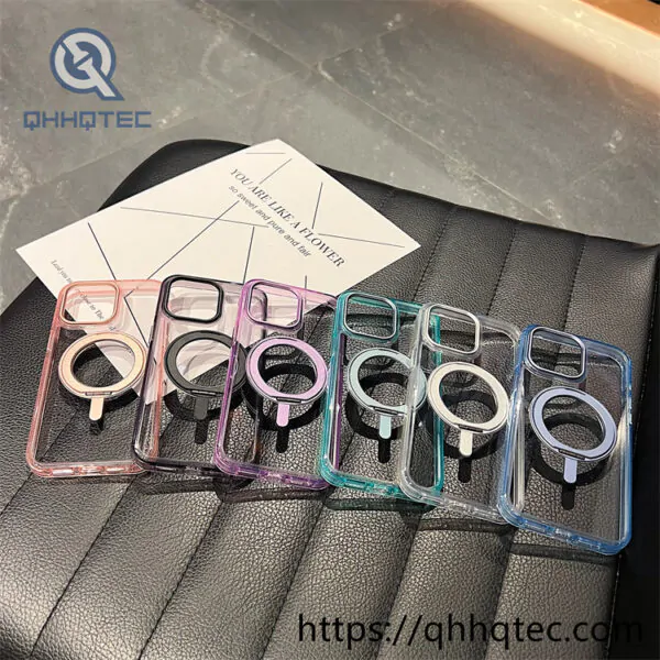 acrylic colorful magsafe phone cover (复制)