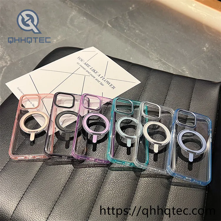 acrylic colorful magsafe phone cover (复制)