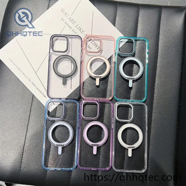 acrylic colorful magsafe phone cover (复制)