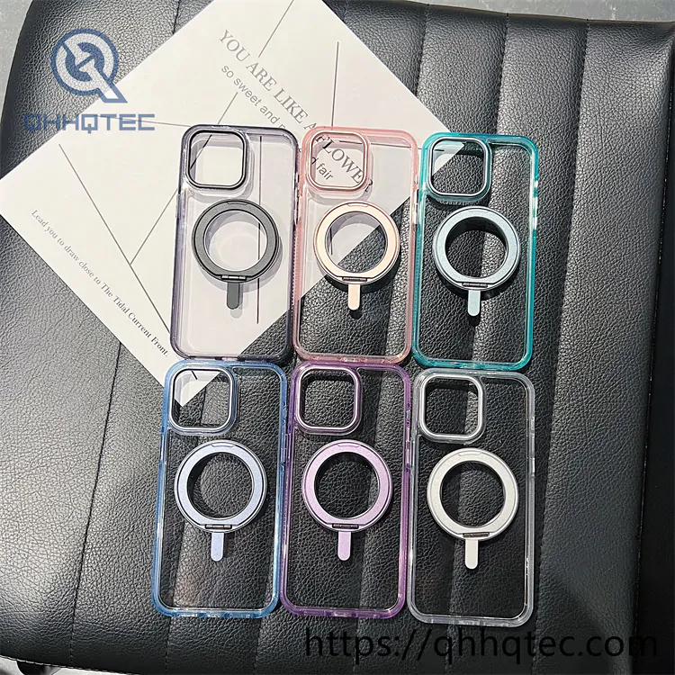 acrylic colorful magsafe phone cover (复制)
