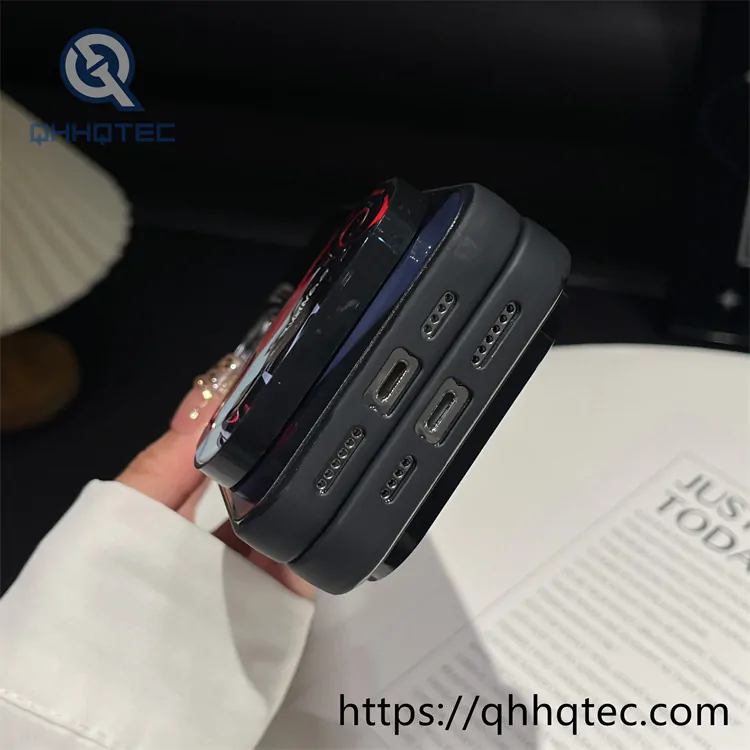 acrylic transparent phone case with rotating bracket (复制)