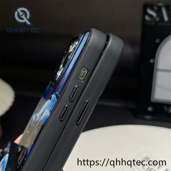 acrylic transparent phone case with rotating bracket (复制)