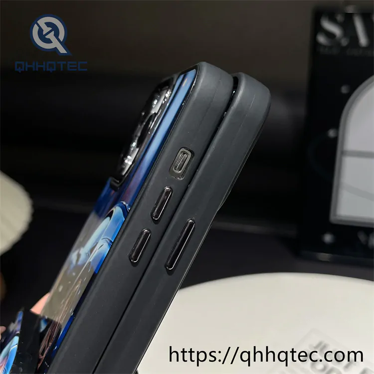 acrylic transparent phone case with rotating bracket (复制)