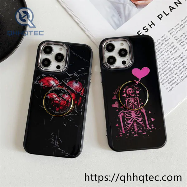 car patterns dripping case with bracket (复制)