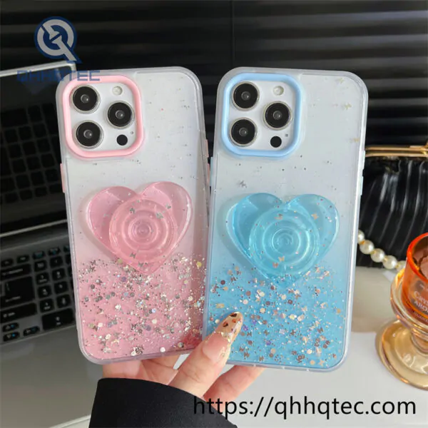 car patterns dripping case with bracket (复制)