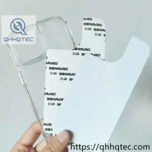 3 in 1 sublimation printing transparent case