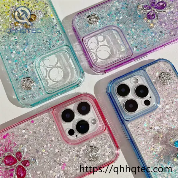 3 in 1 elegant style flowers 360 protect case (复制)