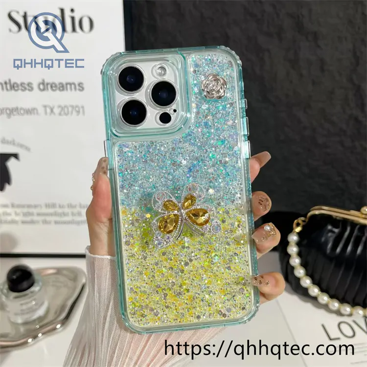 3 in 1 elegant style flowers 360 protect case (复制)