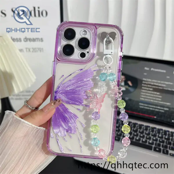 colorful starry sky butterfly 3 in 1 360 protect case (复制)