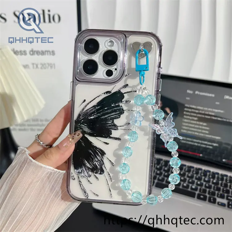 colorful starry sky butterfly 3 in 1 360 protect case (复制)