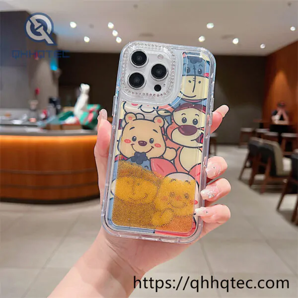bubble quicksand doll new design phone case