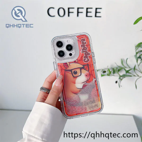 capybara bubble quicksand new phone case