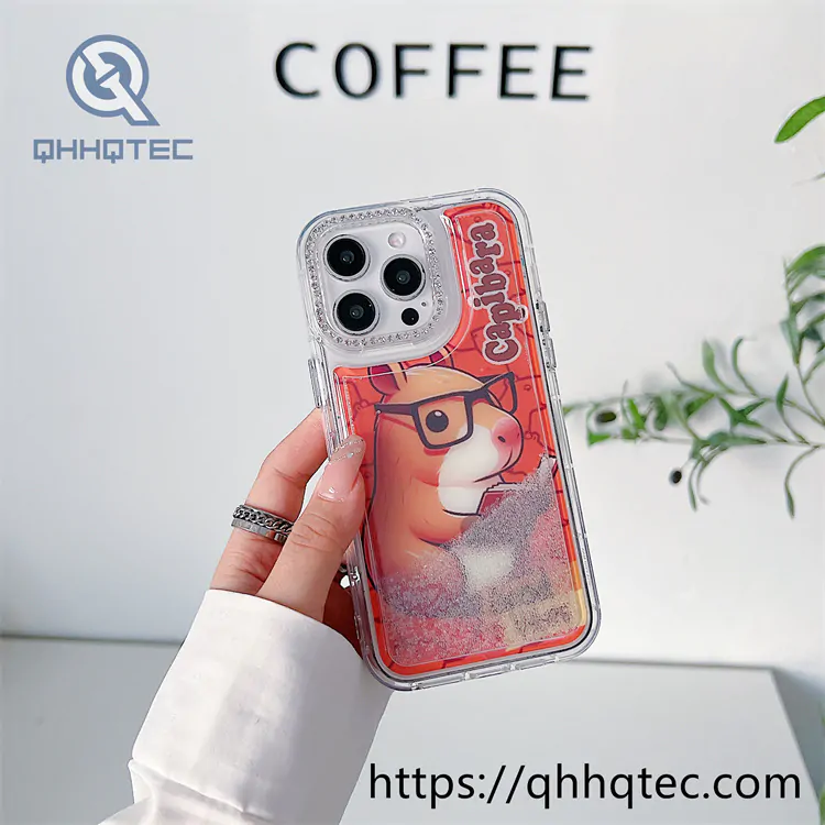 capybara bubble quicksand new phone case