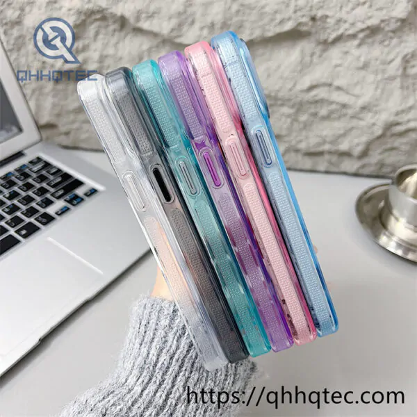 high transparency acrylic split magnetic mobile phone case